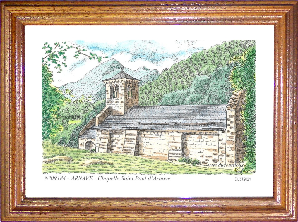 N 09184 - ARNAVE - chapelle st paul d arnave