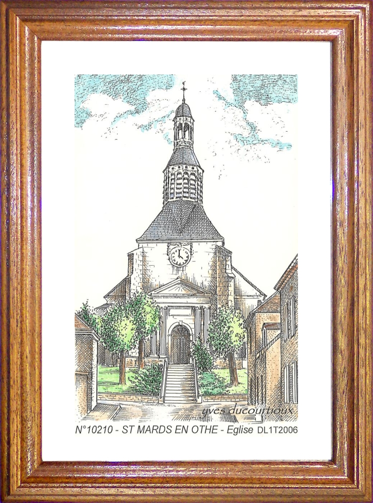 N 10210 - ST MARDS EN OTHE - glise