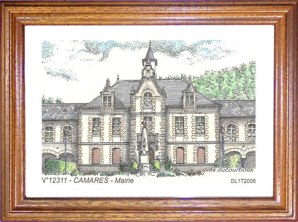 N 12311 - CAMARES - mairie