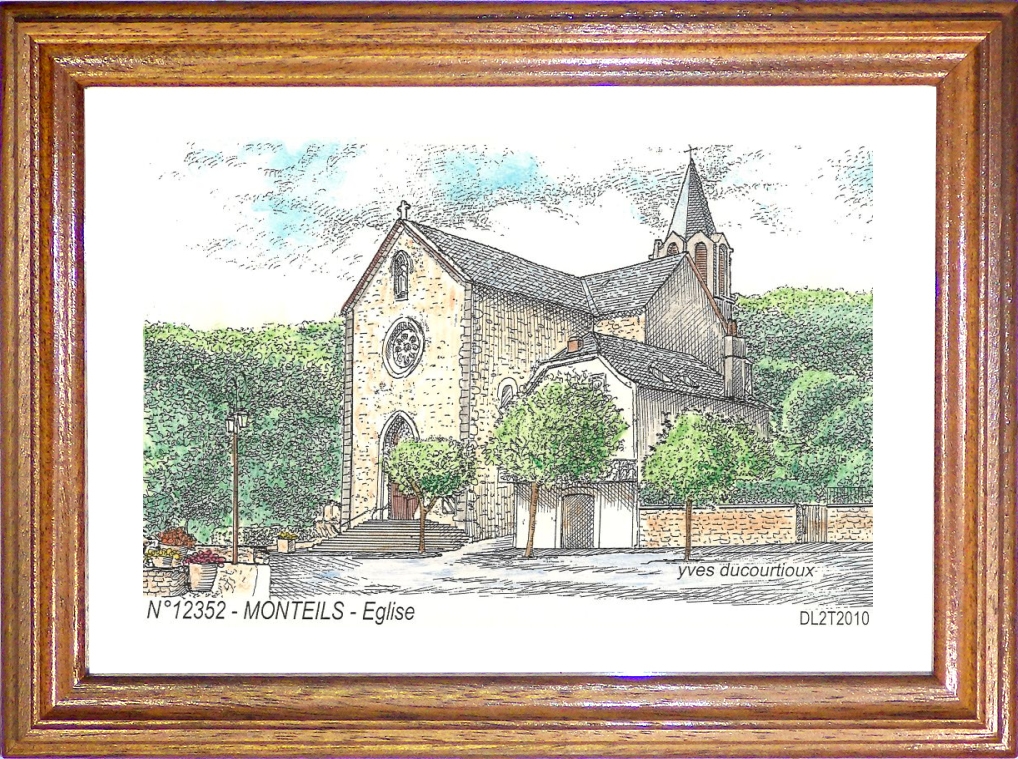 N 12352 - MONTEILS - glise