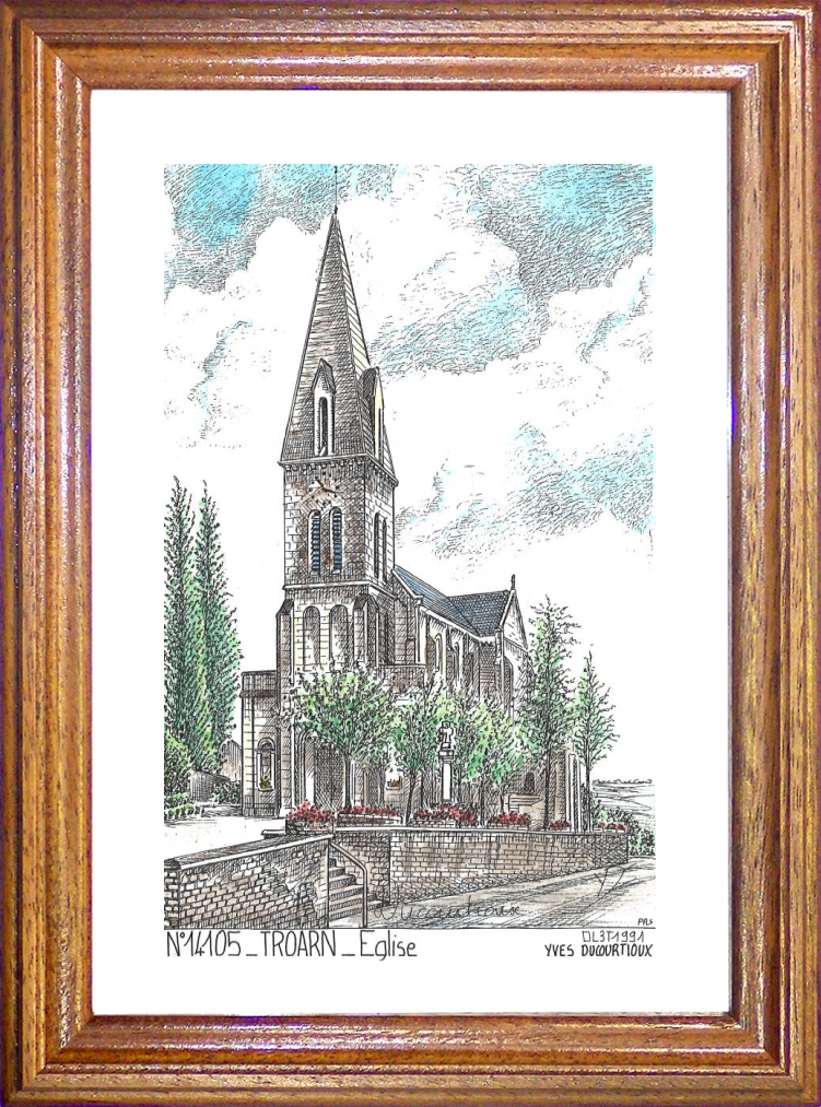 N 14105 - TROARN - glise