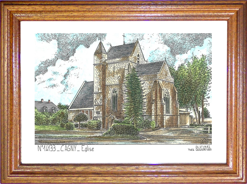 N 14133 - CAGNY - glise