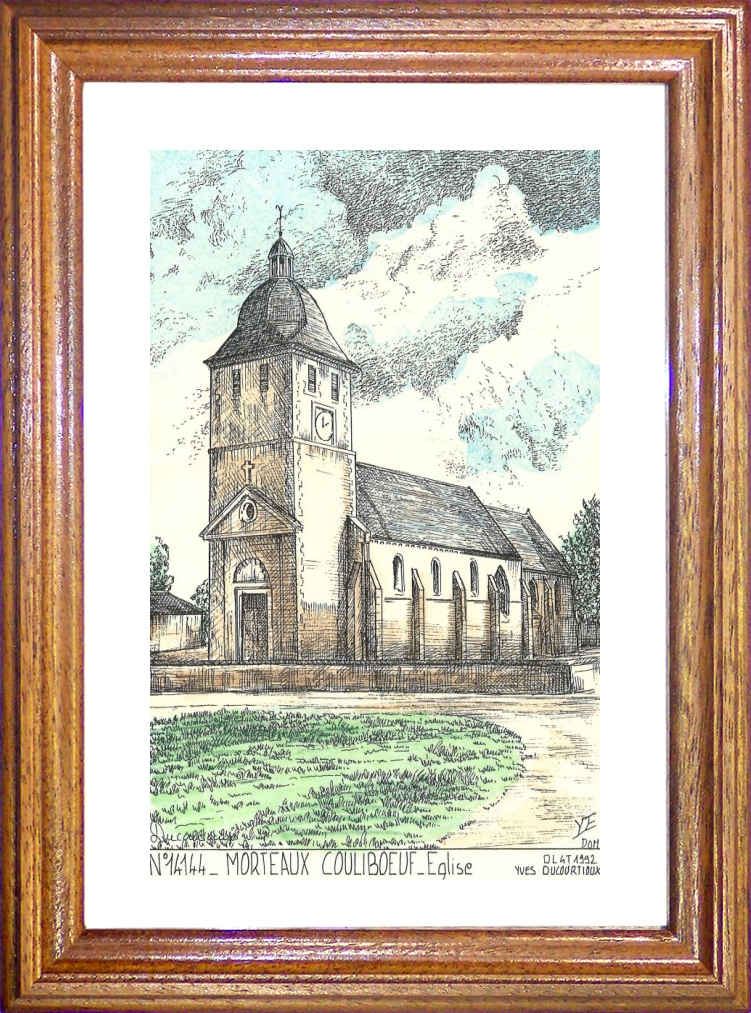N 14144 - MORTEAUX COULIBOEUF - glise