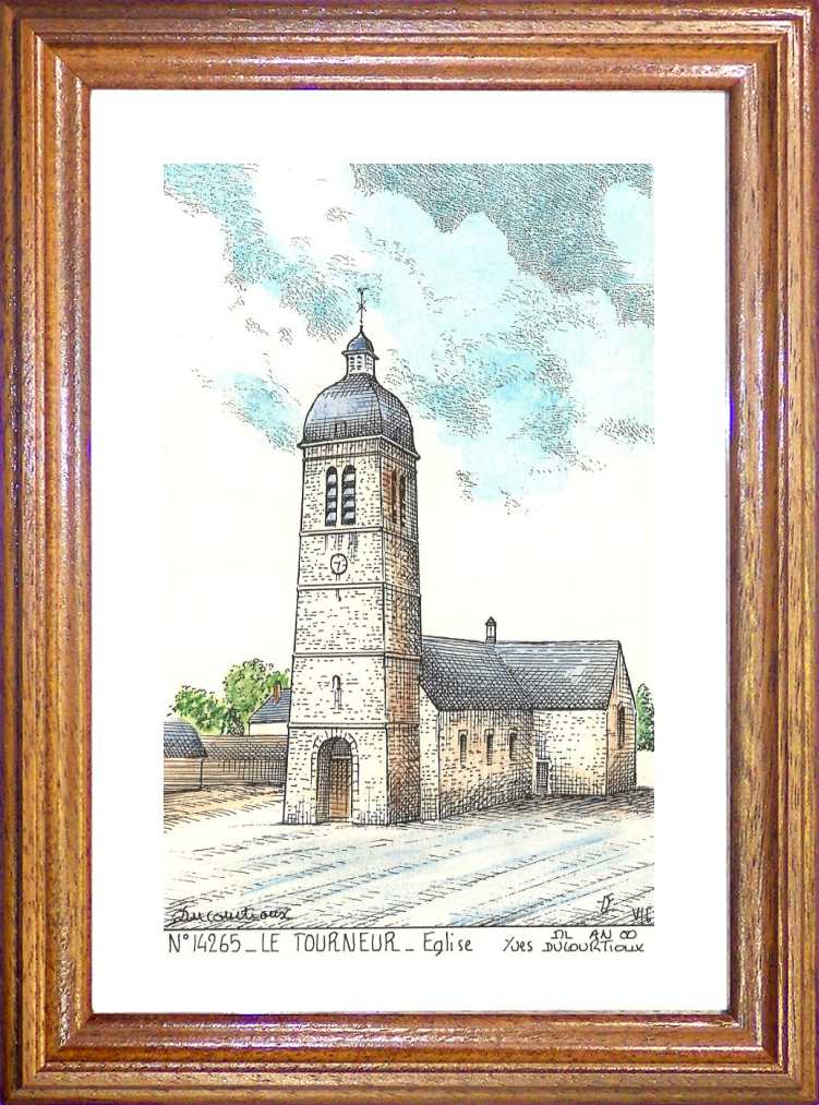 N 14265 - LE TOURNEUR - église