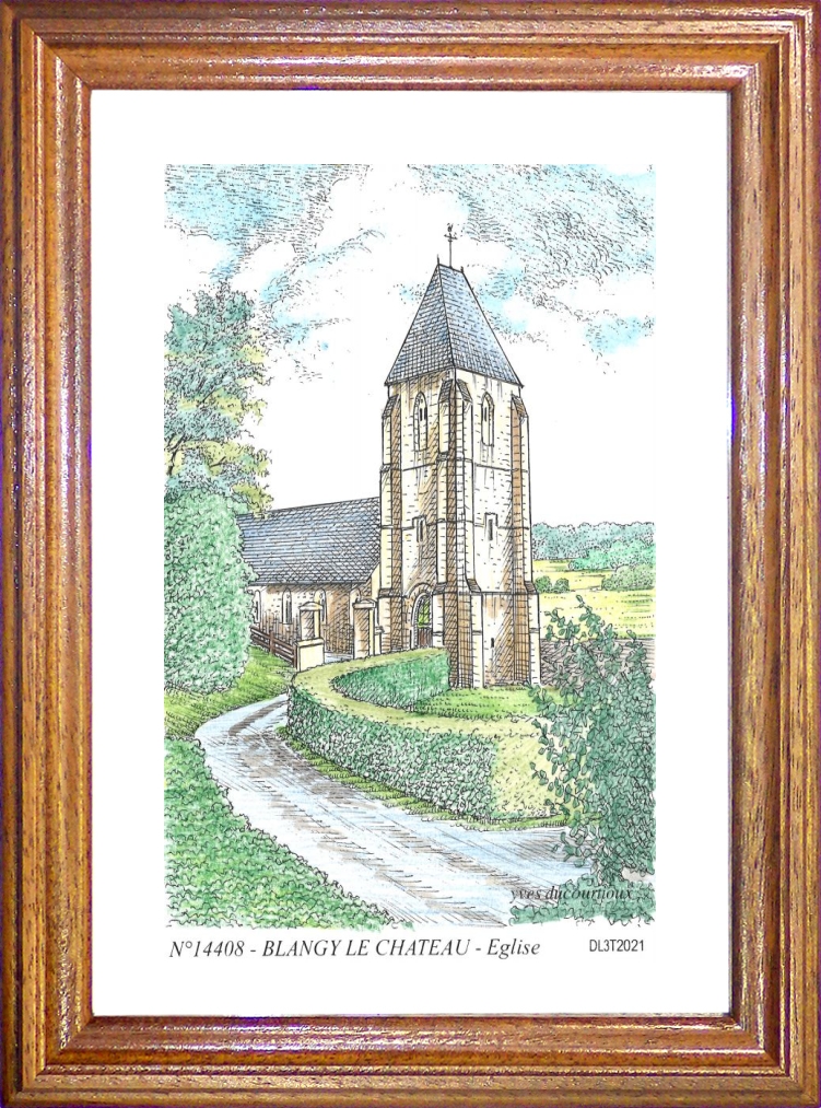 N 14408 - BLANGY LE CHATEAU - glise