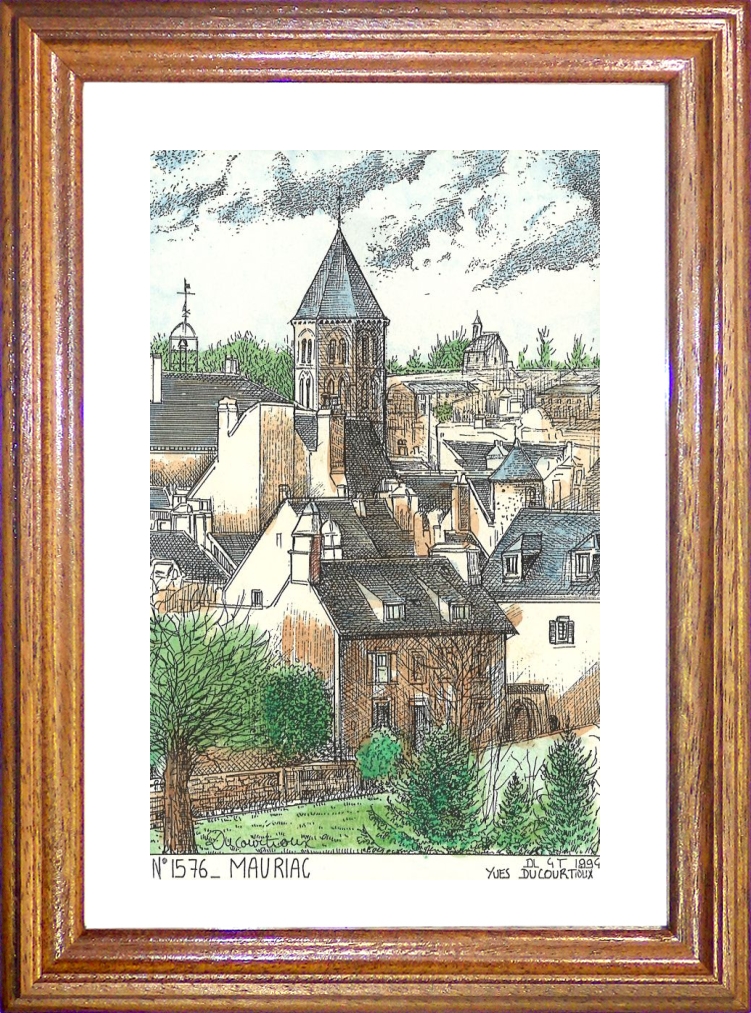 N 15076 - MAURIAC - vue