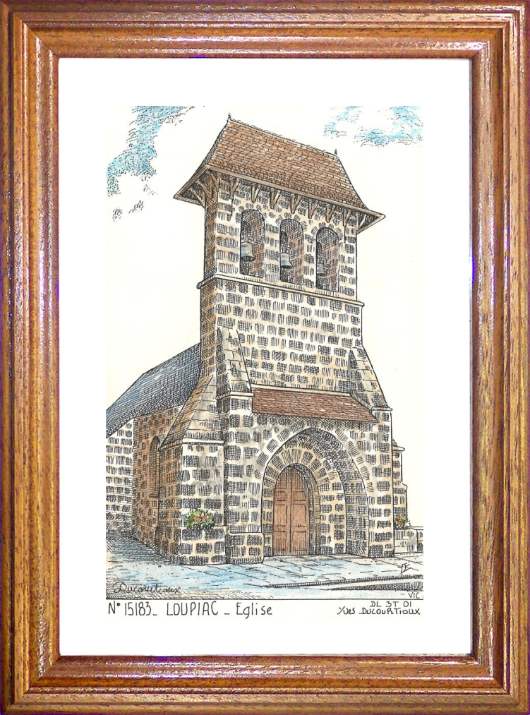 N 15183 - LOUPIAC - église