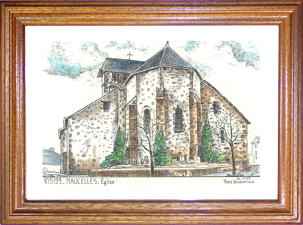 N 15199 - NAUCELLES - église