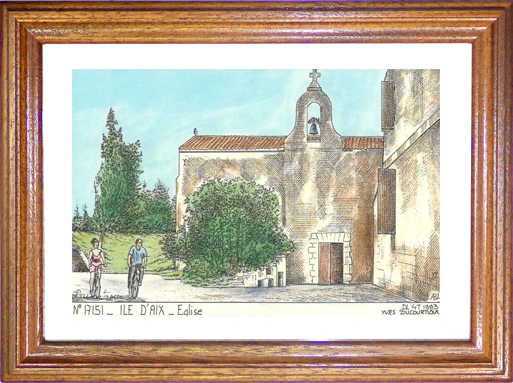 N 17151 - ILE D AIX - glise