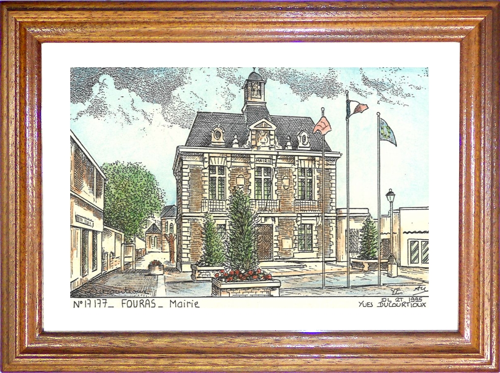 N 17177 - FOURAS - mairie