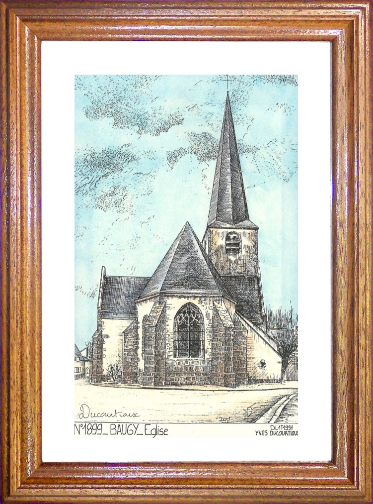 N 18099 - BAUGY - glise