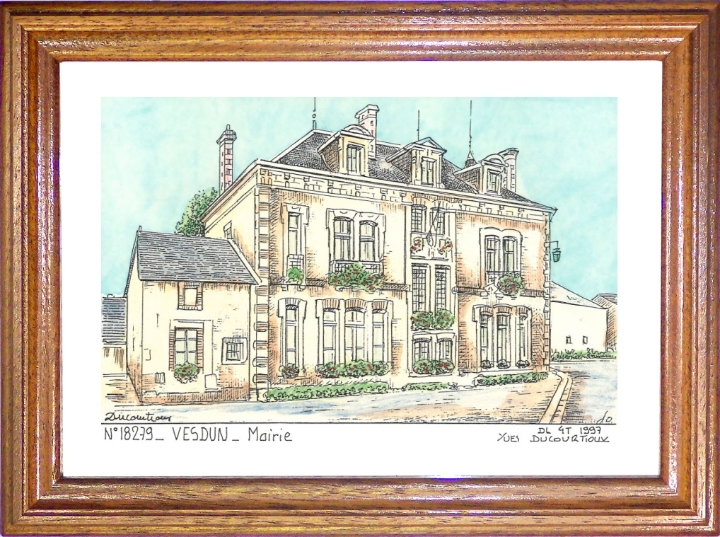 N 18279 - VESDUN - mairie