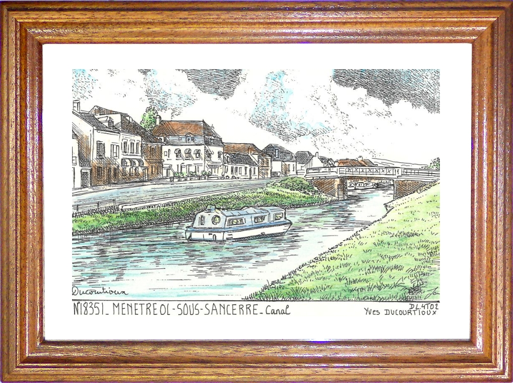 N 18351 - MENETREOL SOUS SANCERRE - canal