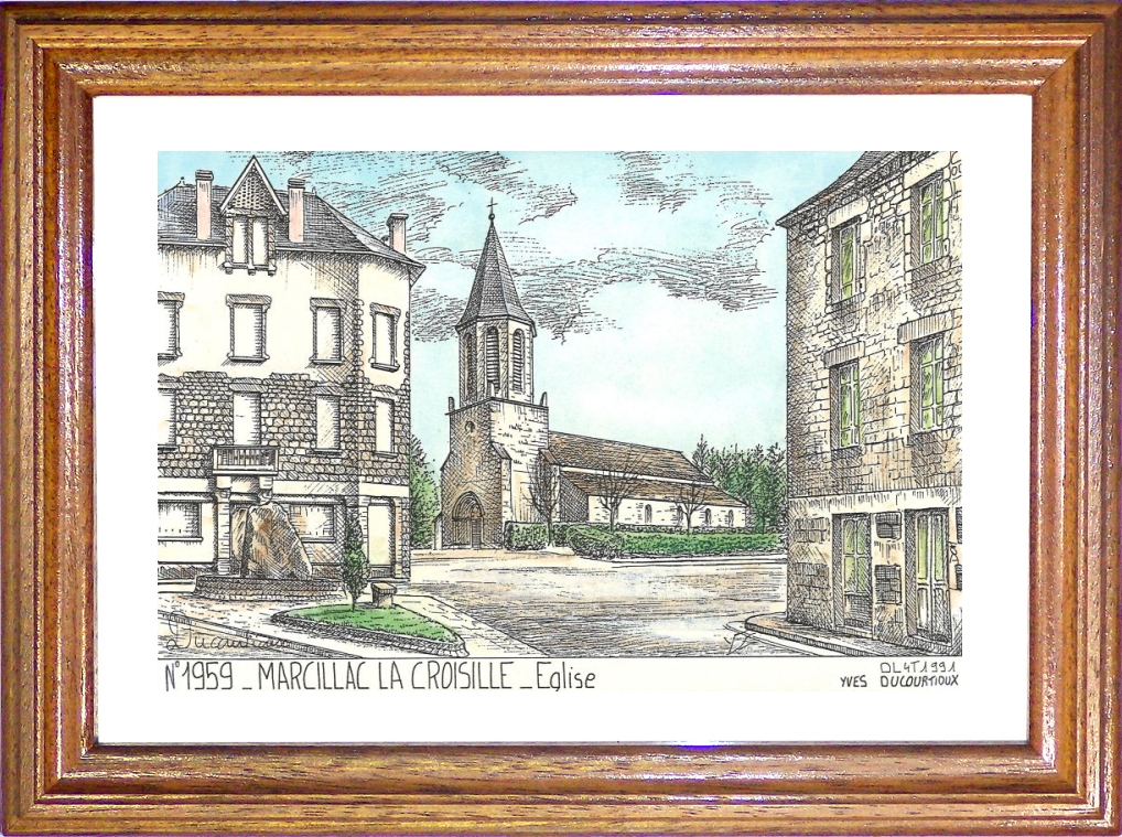 N 19059 - MARCILLAC LA CROISILLE - glise