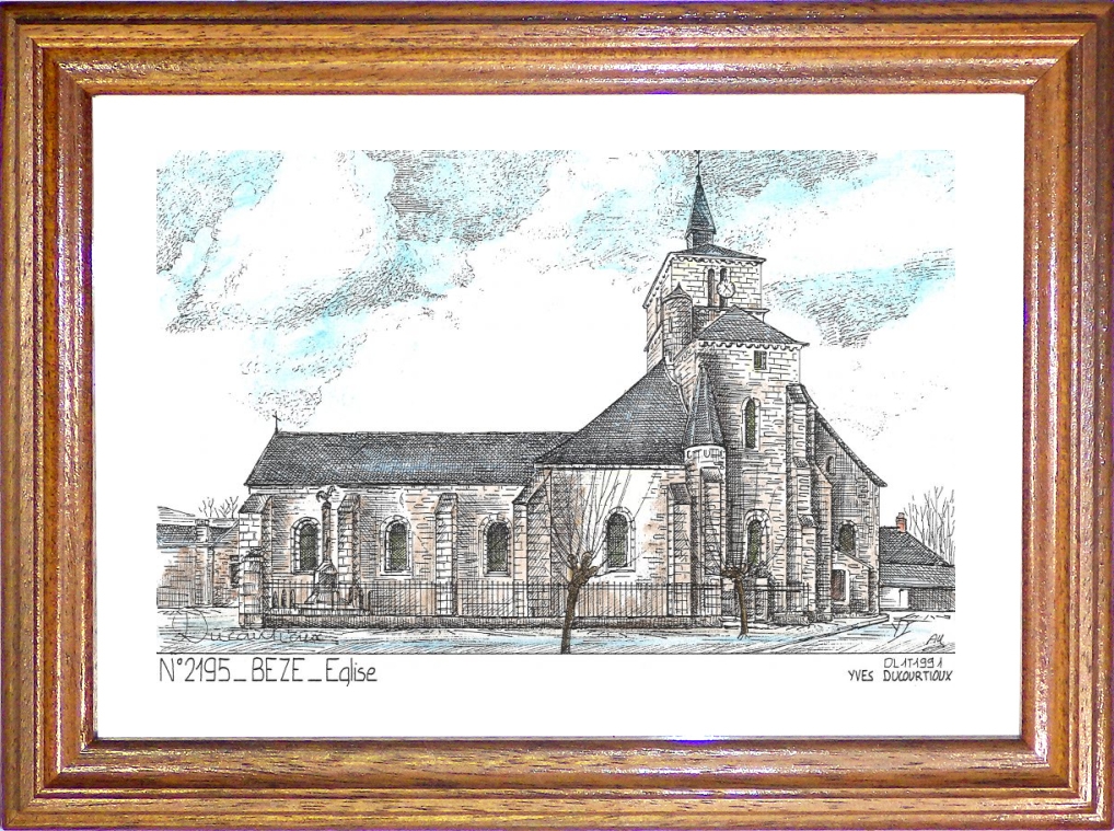 N 21095 - BEZE - glise