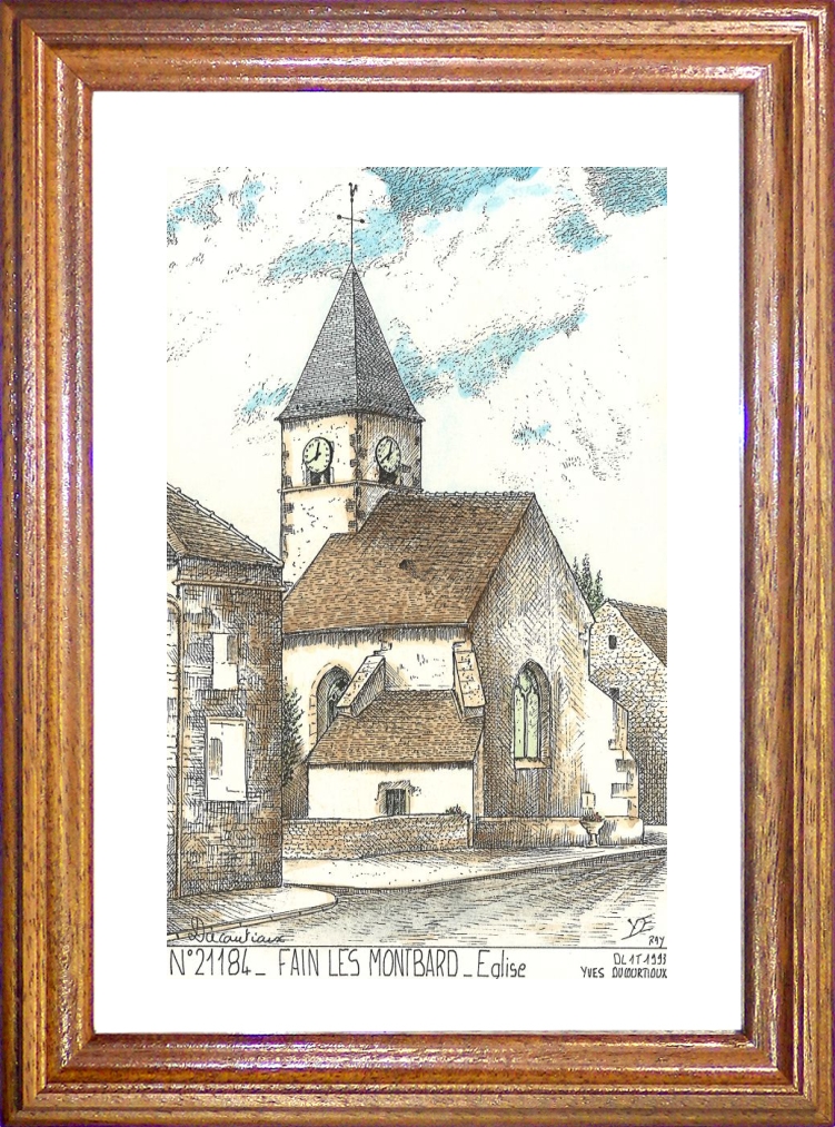 N 21184 - FAIN LES MONTBARD - glise