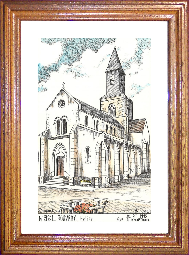 N 21241 - ROUVRAY - glise