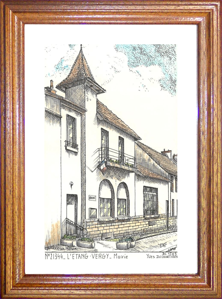 N 21344 - L ETANG VERGY - mairie