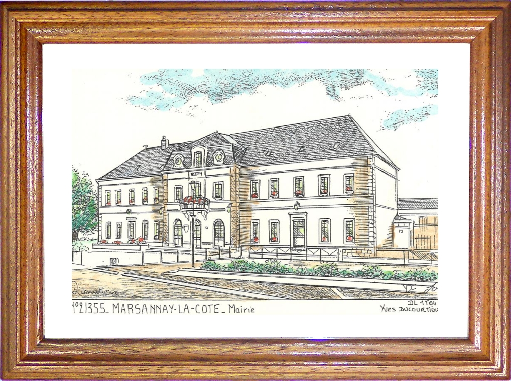 N 21355 - MARSANNAY LA COTE - mairie