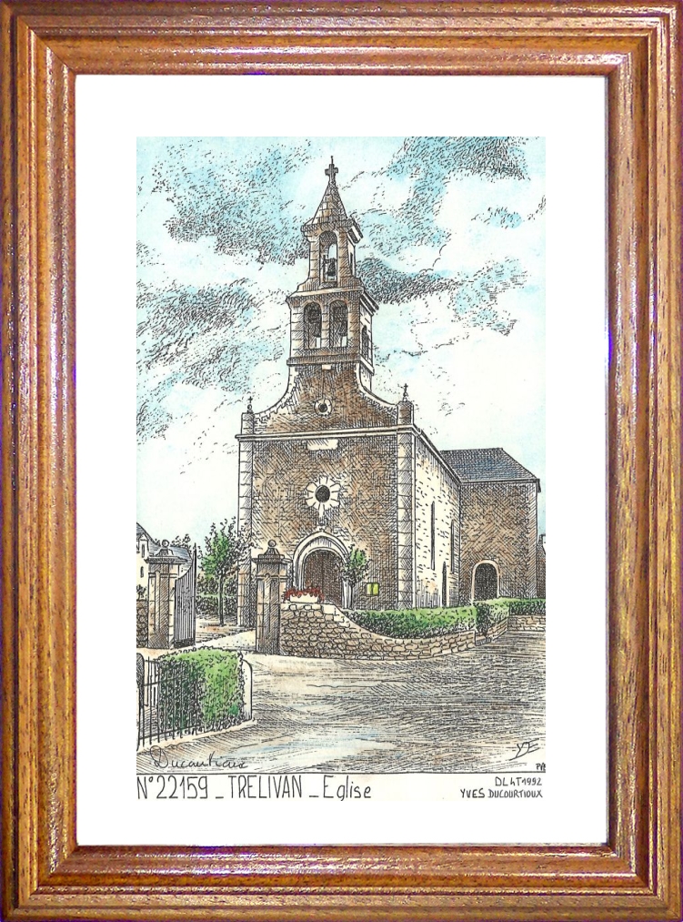 N 22159 - TRELIVAN - glise