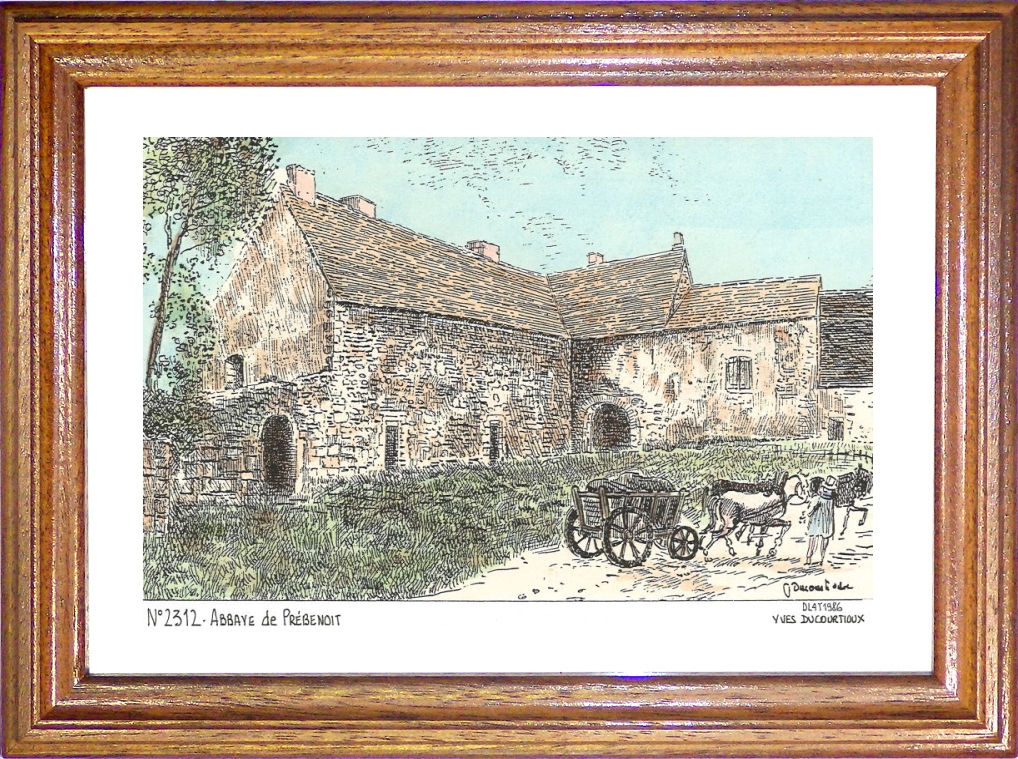 N 23012 - BETETE - abbaye de prbenoit