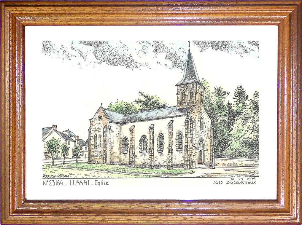 N 23164 - LUSSAT - glise