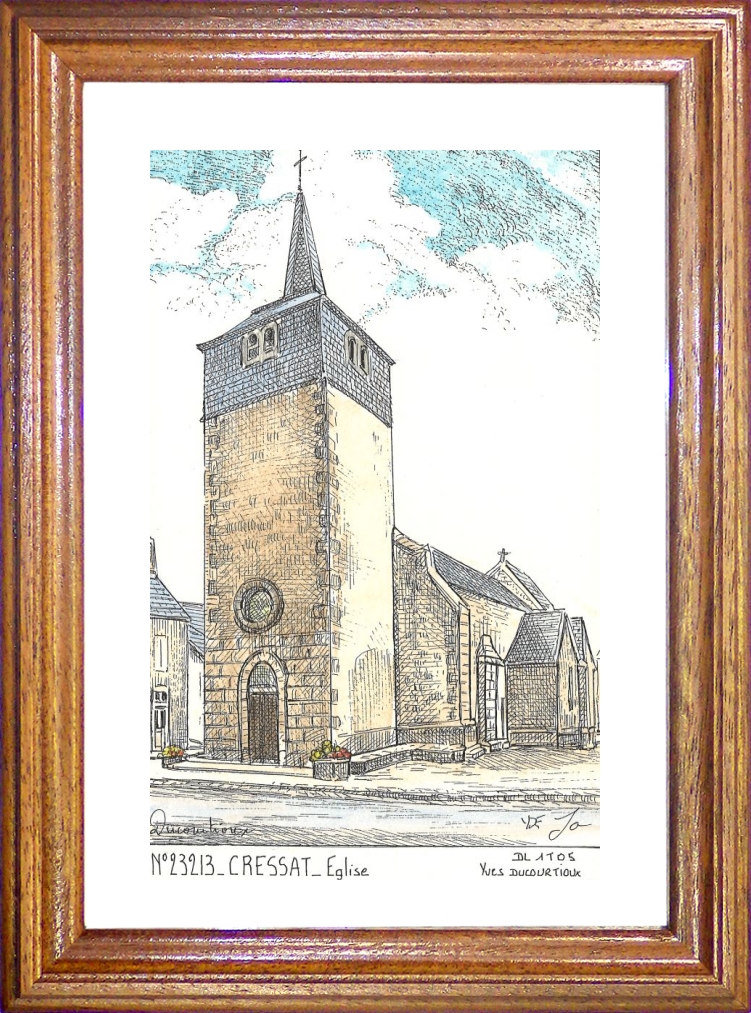 N 23213 - CRESSAT - glise