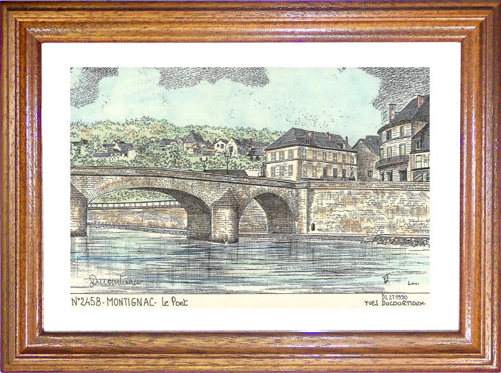 N 24058 - MONTIGNAC - le pont