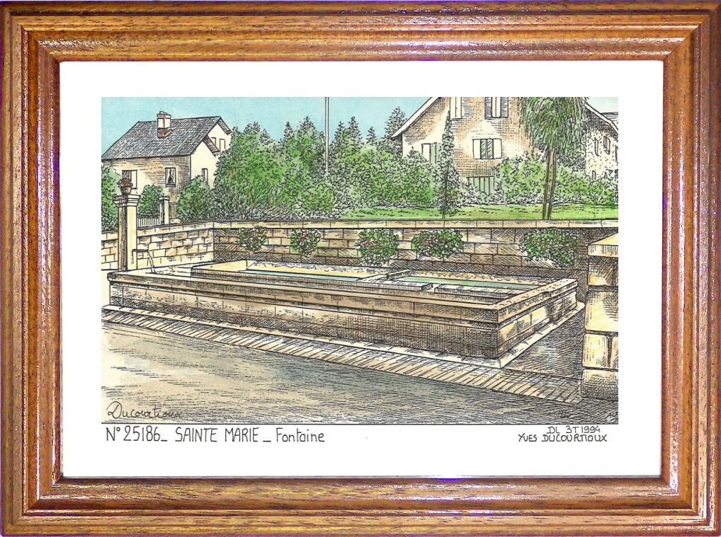N 25186 - STE MARIE - fontaine