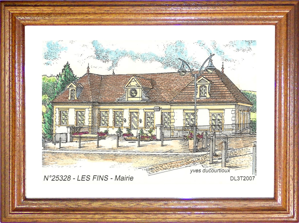 N 25328 - LES FINS - mairie