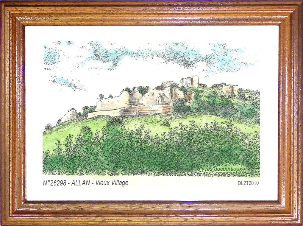 N 26298 - ALLAN - vieux village