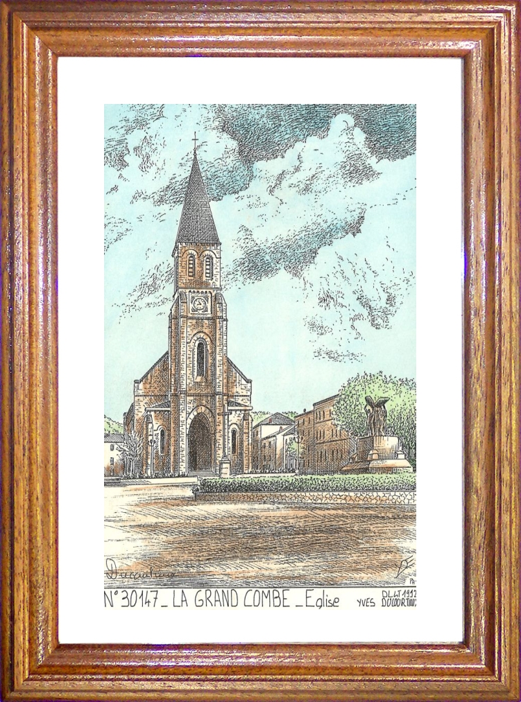 N 30147 - LA GRAND COMBE - église