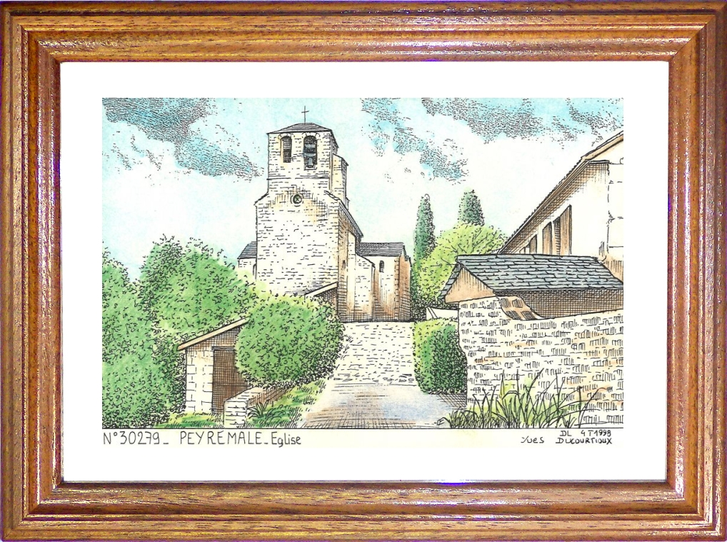 N 30279 - PEYREMALE - glise