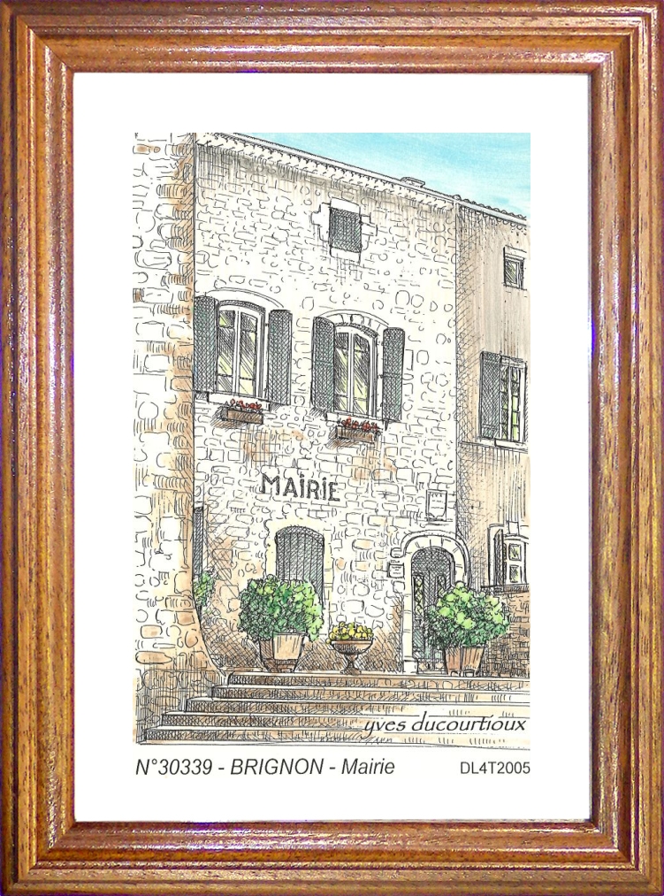 N 30339 - BRIGNON - mairie