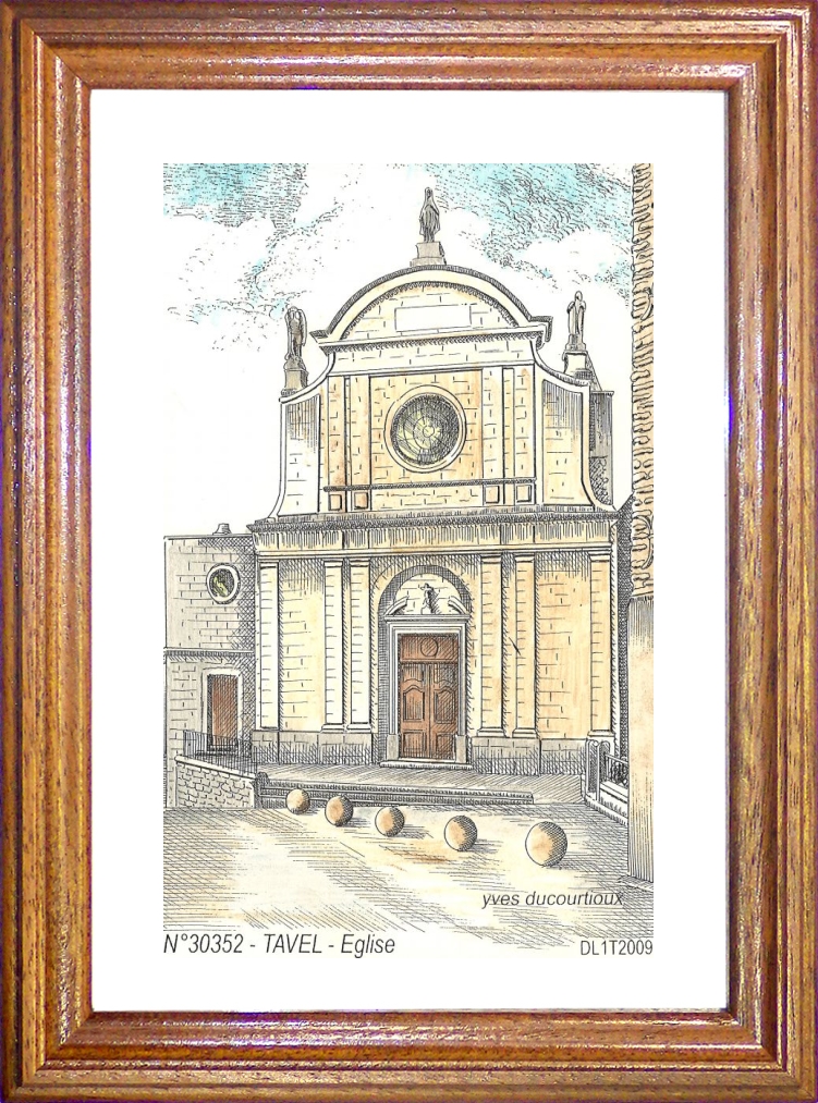 N 30352 - TAVEL - glise