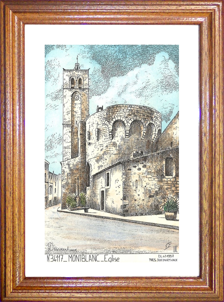 N 34117 - MONTBLANC - glise