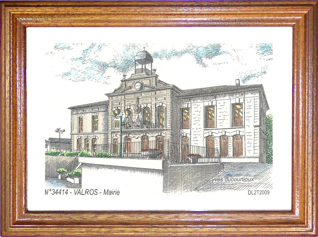 N 34414 - VALROS - mairie