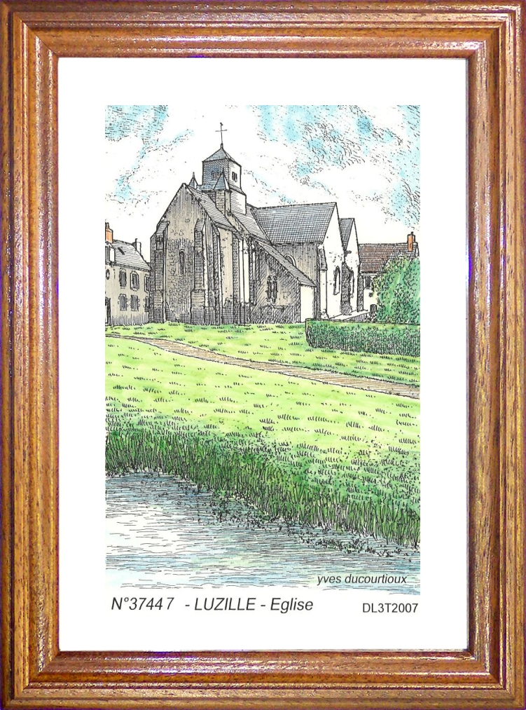 N 37447 - LUZILLE - église