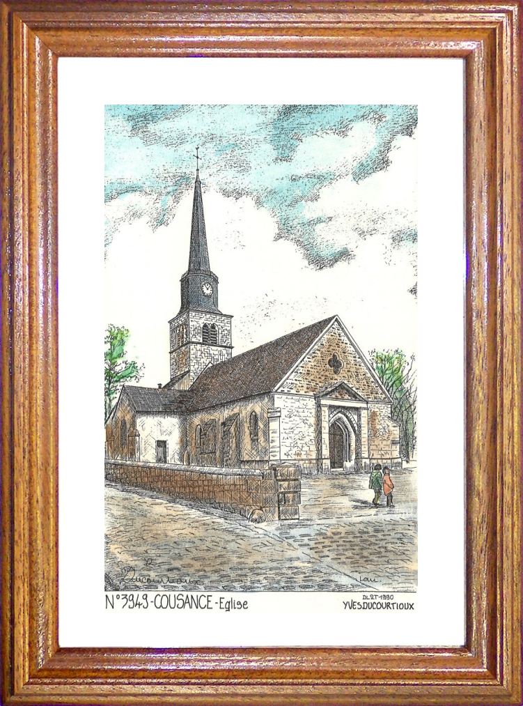 N 39049 - COUSANCE - glise