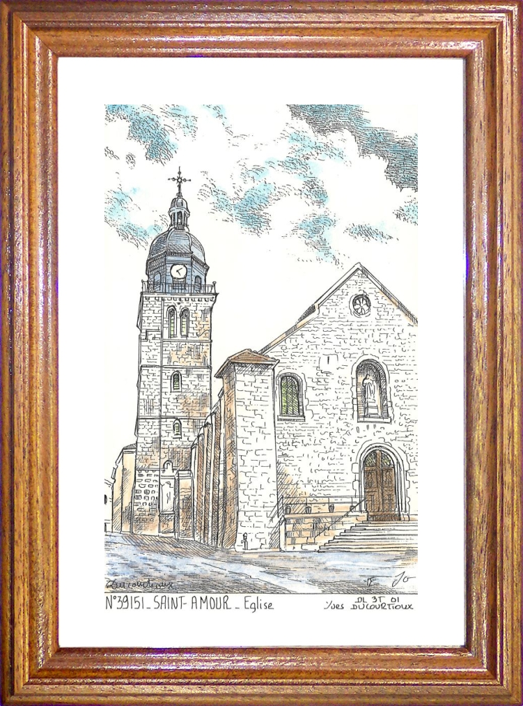 N 39151 - ST AMOUR - glise