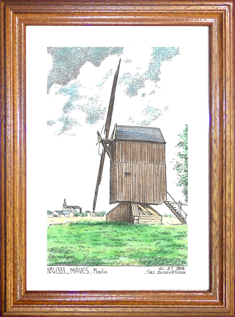 N 41333 - MAVES - moulin