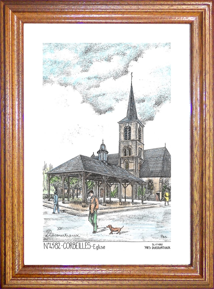 N 45082 - CORBEILLES - glise