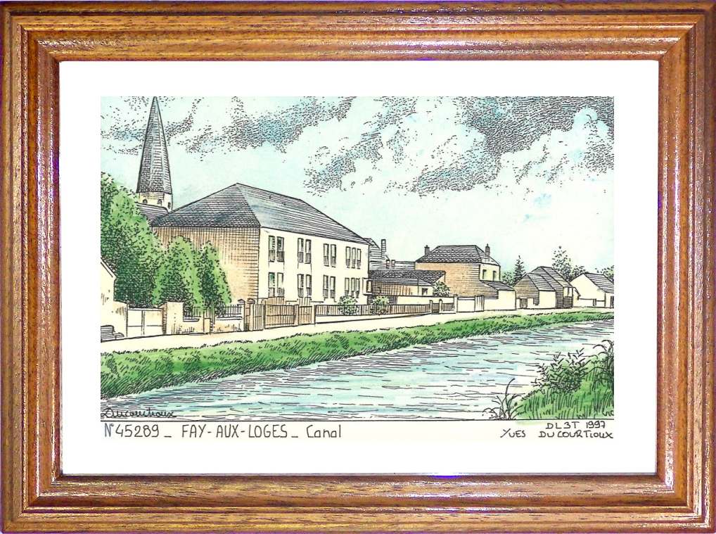 N 45289 - FAY AUX LOGES - canal