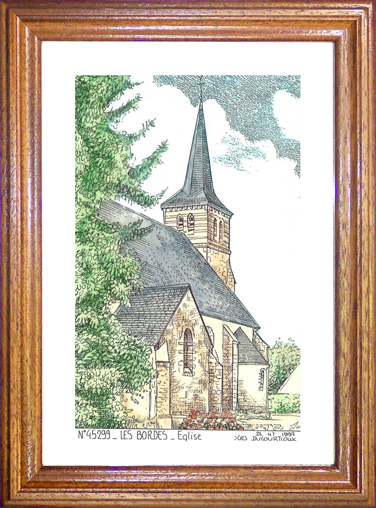 N 45299 - LES BORDES - glise