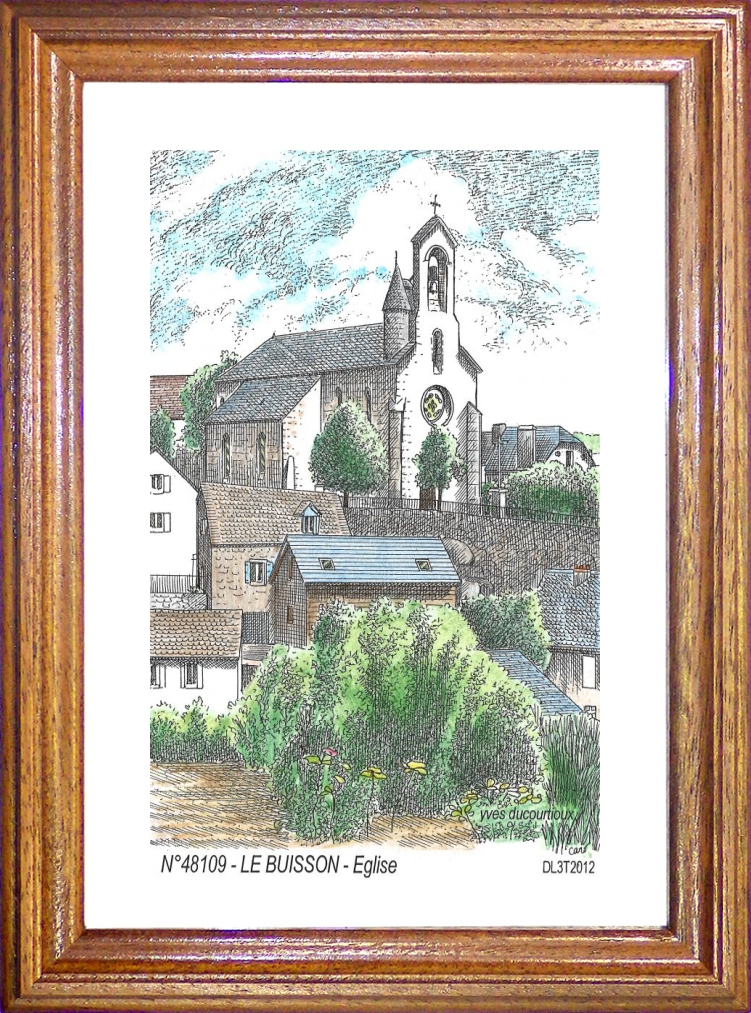 N 48109 - LE BUISSON - glise