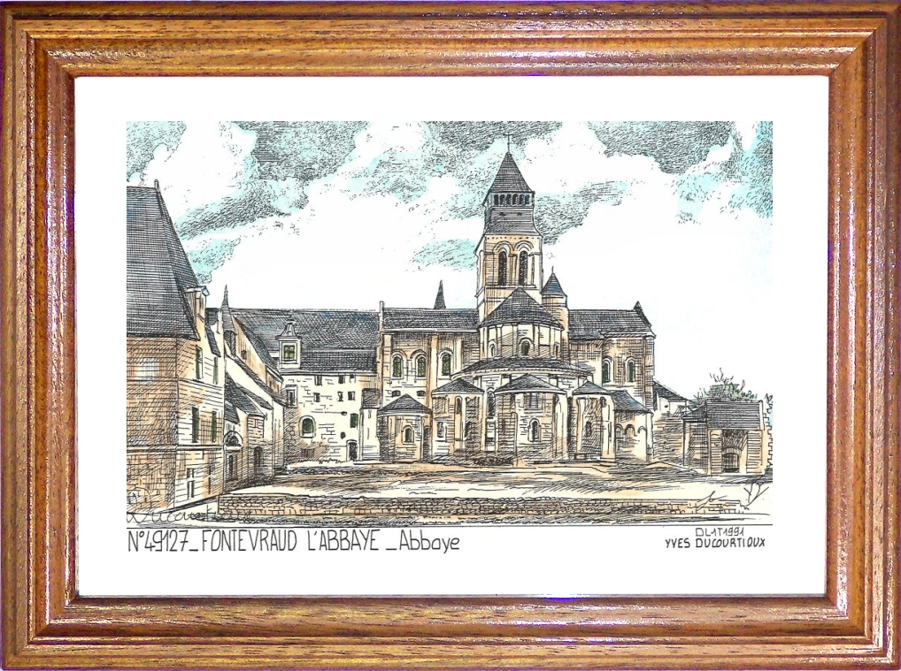 N 49127 - FONTEVRAUD L ABBAYE - abbaye