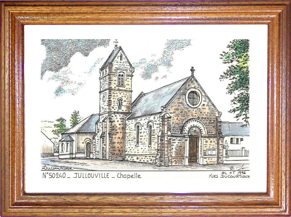 N 50240 - JULLOUVILLE - chapelle