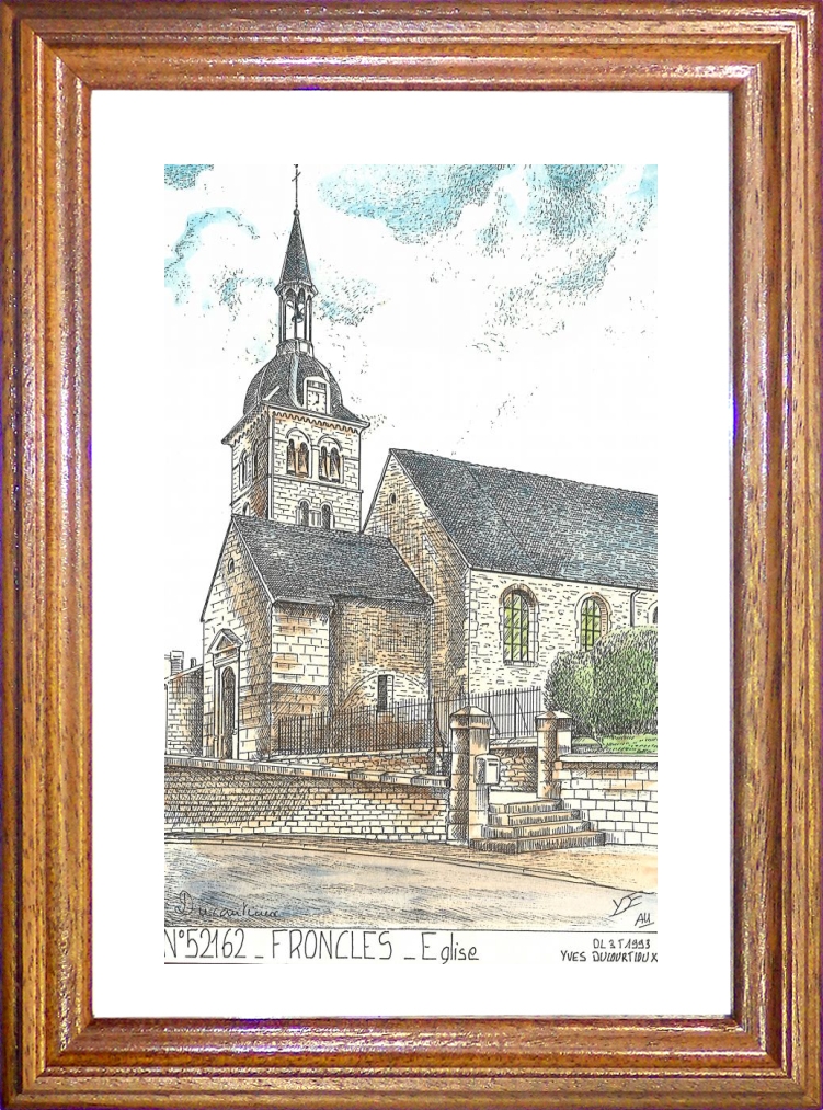 N 52162 - FRONCLES - glise