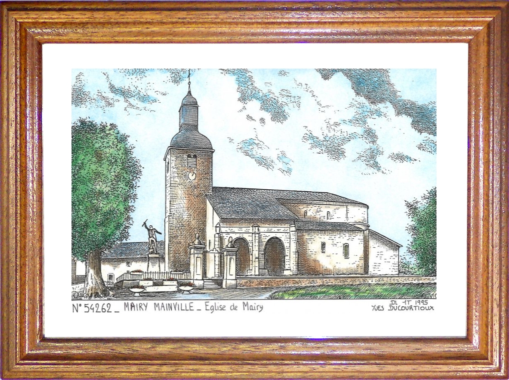 N 54262 - MAIRY MAINVILLE - glise