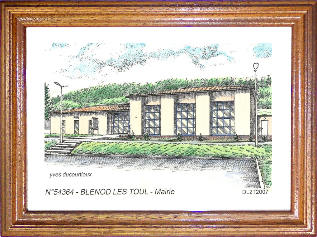 N 54364 - BLENOD LES TOUL - mairie
